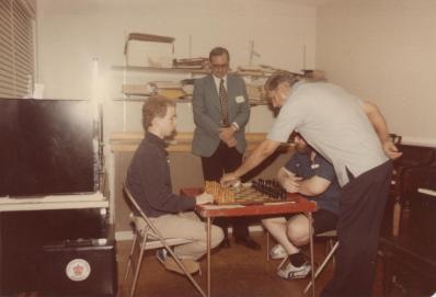 Looks like Dave Webber vs a Hidden David Brummer on 1st Board