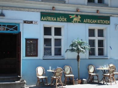 Rastafari Restaurant in Talinn, Estonia